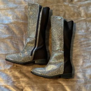 NEW Stuart Weitzman 50/50 Pyrite boots GIRLS size 12